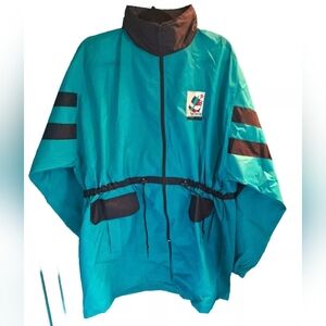1998 Kuala Lumpur Commonwealth Games Host Broadcaster RAIN JACKET with hood